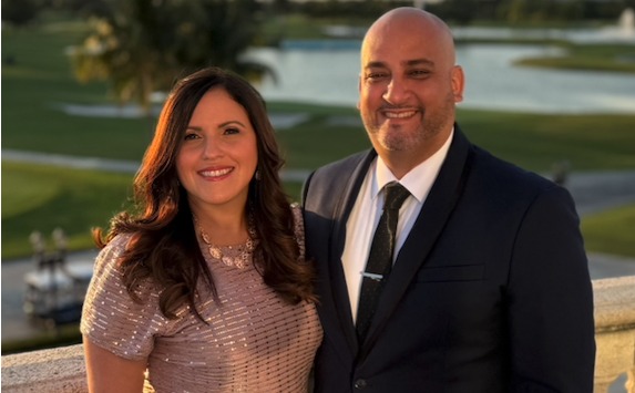Dr. Tony Hernandez and his wife